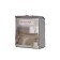 Premium bedspread, size 240x260 cm, light green color