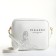 Women's bag over the shoulder Textura, small, white color