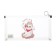 Lightning folder-convert format A6, 180MKR, with a drawing "Cat", mix