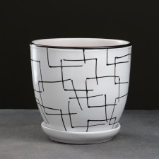 Pot floral illusion white 2.5 l