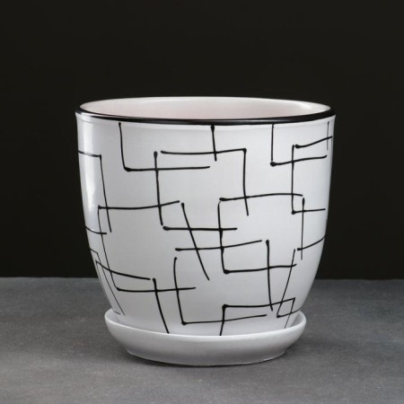 Pot floral illusion white 2.5 l