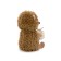Soft toy "Hedgehog Kolyunchik" with a knot, 15 cm