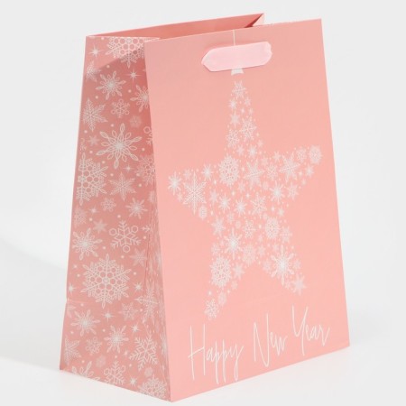 Laminated vertical packet "Sweet New Year", MS 18 x 23 x 10 cm, New Year-1