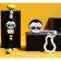 Holder for the nipple - dummy "Trend. Penguin ", on the chain