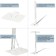 Stand for the phytoswater, l = 54 cm, metal, mix