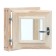 Window, 30 × 30cm, double needles