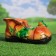 Figure pot "Bashmak with frogs 28*14*14cm