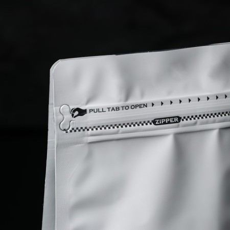 Eight -shirt package with a tear -off lock, white, matte, 13.5 x 26 + 7.5 cm-3