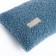 Cosmetic bag with lightning, textura, blue color