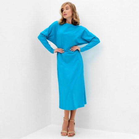 Women's knitted dress Minaku: Basic Line Mint Color, Rr. 52-2