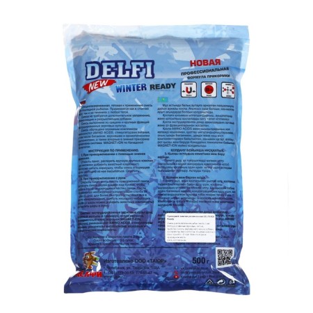 Bediments of winter moisturized delfi ice Ready, universal, shrimp, red + spikes, 500 g-1