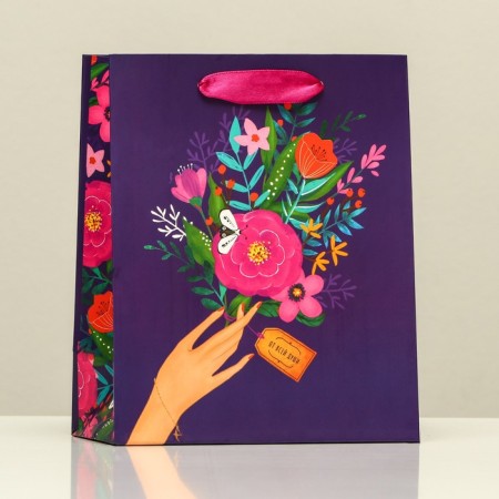 Gift package "with all my heart", 18 x 22.3 x 10 cm