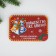 New Year. A letter to Santa Claus postcard with stickers "Magic is already close!"