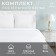Bed linen 1.5 sp., Size 143x215 cm, 145x214 cm, 70x70 cm - 2 pcs., Calm bleed
