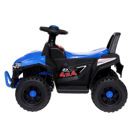 Electric car "Quadrik", blue color-2