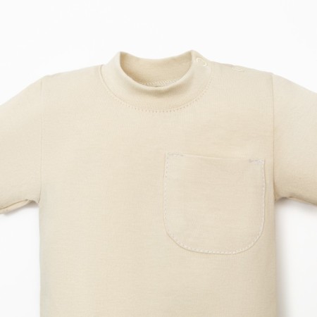 T-shirt T-shirt, I am Basic Line, height 62-68 cm, milk-5