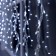 Girlynda "Waterfall" 2 × 1.5 m, IP44, UMS, white thread, 400 LED, white glow, 8 modes, 220 V