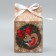 Packaging for confectionery "Happy New Year", bullfinch, 8 x 10 x 16 cm, New Year