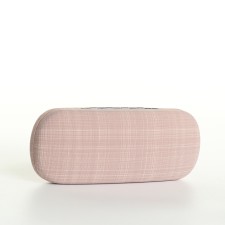 Case for glasses on the cracker, pink color