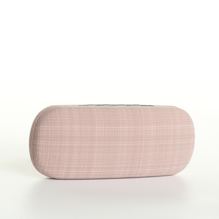 Case for glasses on the cracker, pink color