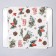 Confectionery packaging with the window “Fine spruce, bullfinch”, 30 x 30 x 19 cm