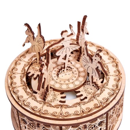 Musical box "Dancing ballerinas"-4