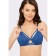 Women's bra -braid, size 70c, blue color