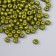 Glass beads 6/0 "dark olive" 15 grams