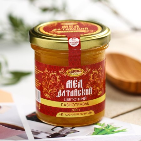 Honey Altai "Different Trade" Natural Flower, 200 g-3