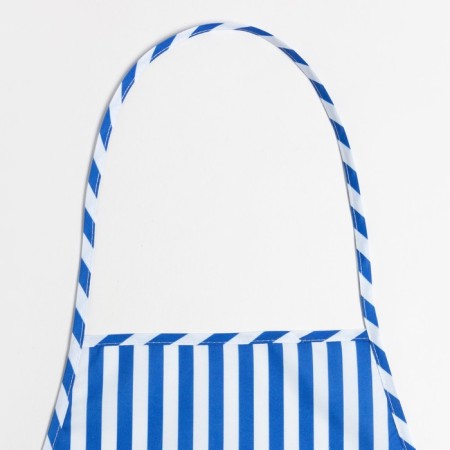 Apron shade color is blue 60x80 cm, 100% p/e-1