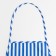 Apron shade color is blue 60x80 cm, 100% p/e
