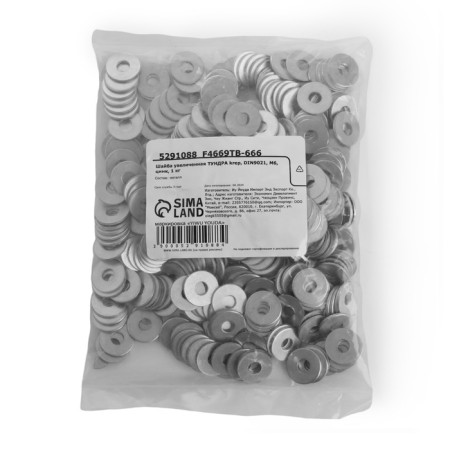 Puck enlarged tundra Krep, Din9021, M6, Zinc, 1 kg-4