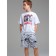 Pajama for the boy PlayTode: T -shirt and shorts, height 146 cm