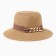 Women's hat with a chain minku beige color, rn 58