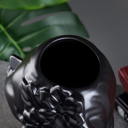 Kashpo - Vase "Lilith" Black 25*14cm-5