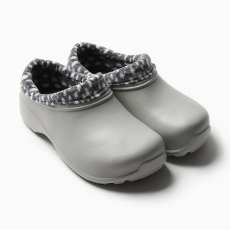 Galoshs Women's insulated "Rings with a lapel" Smokyat-gray/dew color, size 37