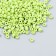 Beads "Zlatka" 08/0, 3 mm, 10 g 0044m light green