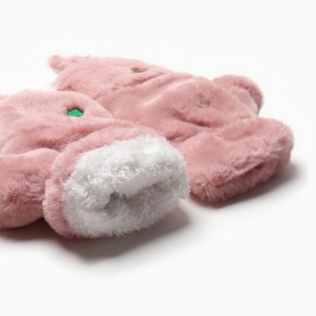 Mittens teenage minku bun 24 cm pink color-6