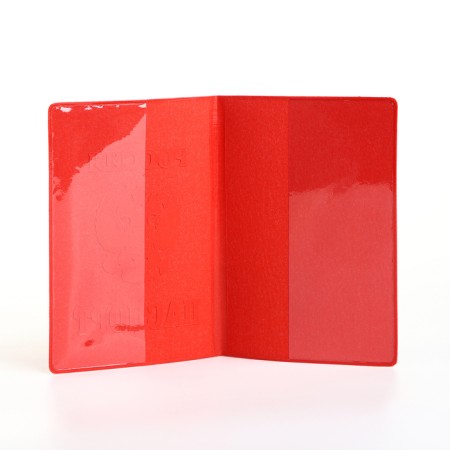 Cover for passport, red color-5