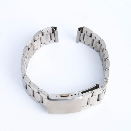 Solomon watch strap, 20 mm, metal, L-18 cm, chrome-1