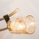 Ceiling chandelier Citilux "Merida" CL142154, 60x60x38 cm, 5x75W, E27, brown color