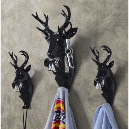 Nast-light decor "Deer" 30 x 14 cm, black