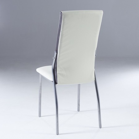 Delta chair, milk-brown-2