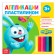 Applications with plasticine "Krosh", book 12 p. + 6 colors of plasticine, mixariki