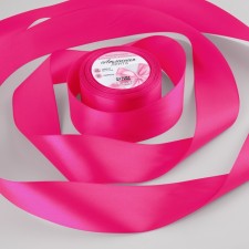Satin tape, 50 mm × 23 ± 1 m, color-pink color No. 190