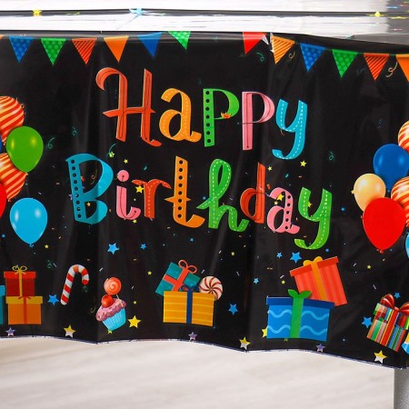 Grinding “Happy Birthday”, 137 × 183 cm, black-3