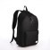 Youth backpack from lightning textiles, 3 pockets, headphone opening, black color