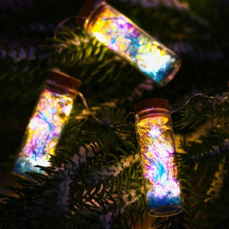 Set for experiments "New Year's garland with your own hands" Cold heart-1
