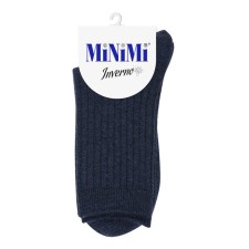 Women's socks mini inverno, size 35-38, color Nero