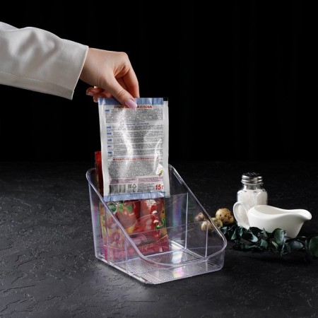 Organizer for alt spices, the color is transparent-5